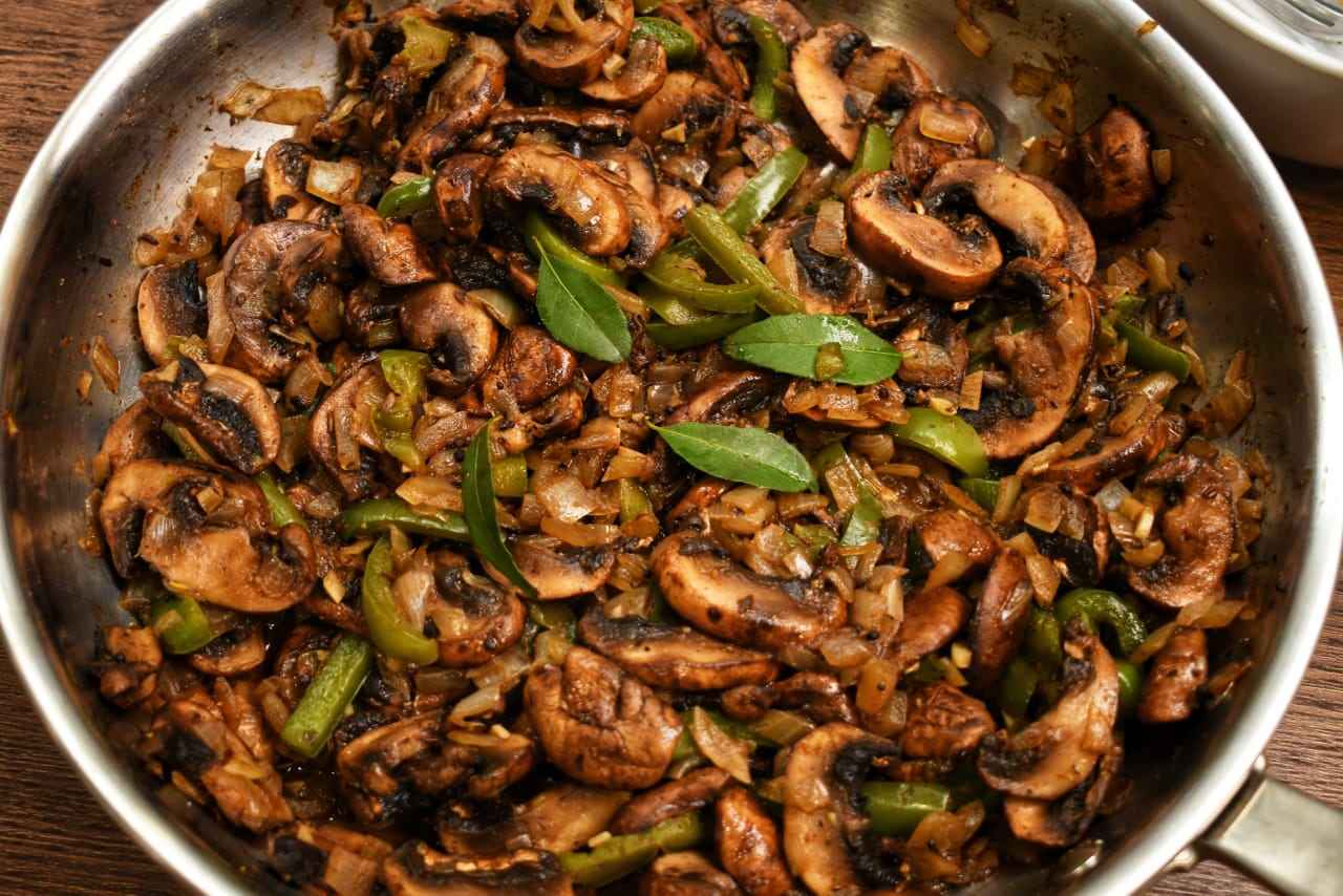Mushroom Chettinad