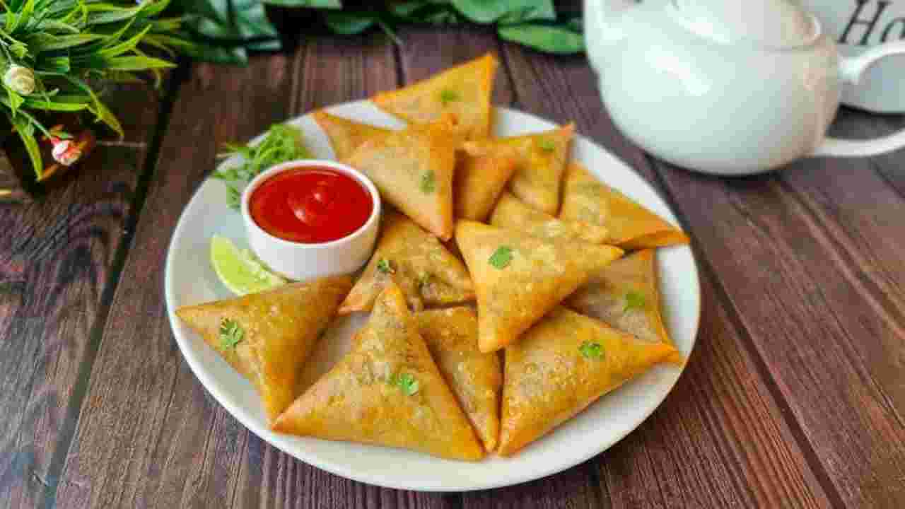 Mutton Keema Samosa