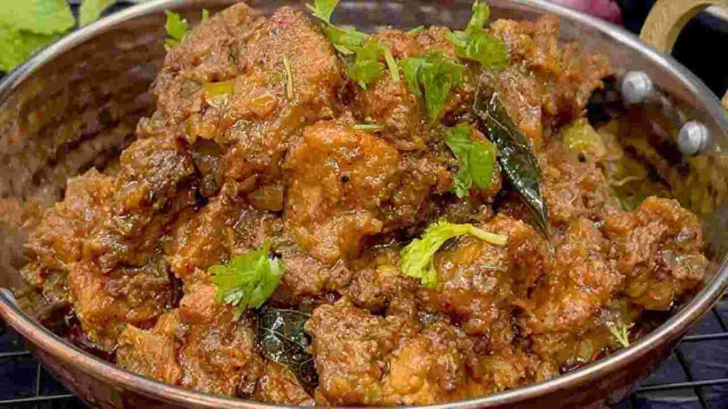 साउथ इंडिया का असली स्वाद – मसालों से भरपूर झटपट बनाएं स्वादिष्ट मटन सुक्का! 1 Mutton Sukka2