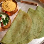 Pesarattu with Upma