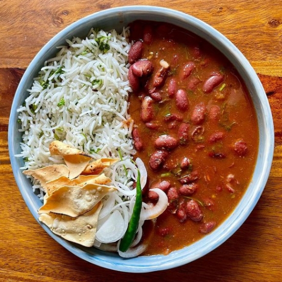 Rajma Chawal Bowl